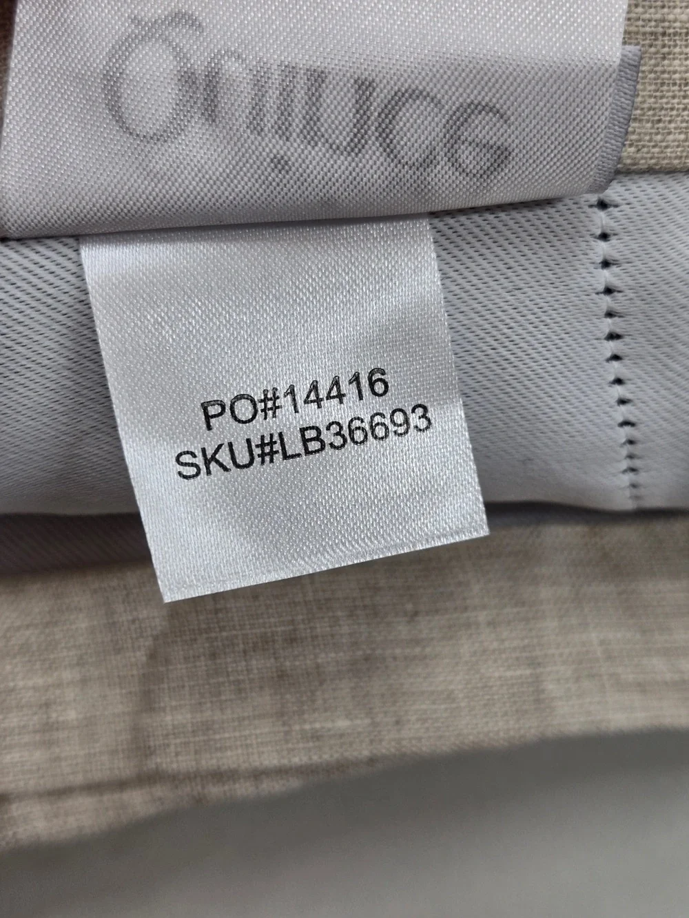 NWOT QUINCE Set Of 2 48x84 European Linen True Blackout Curtains Flax 9973
